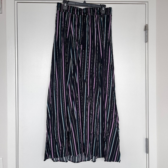 NWT Striped Maxi Skirt (1X) - Picture 4 of 11